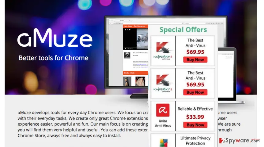 GoAmuze ads: goamuze adware virus
