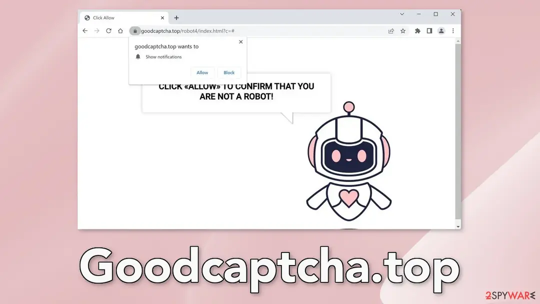 Screenshot of Goodcaptcha.top: goodcaptcha top