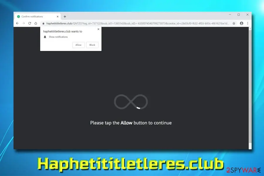 Haphetititletleres.club: haphetititletleres club potentially unwanted program adware