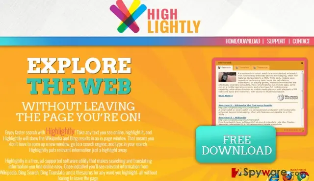 Screenshot of Highlightly: 1