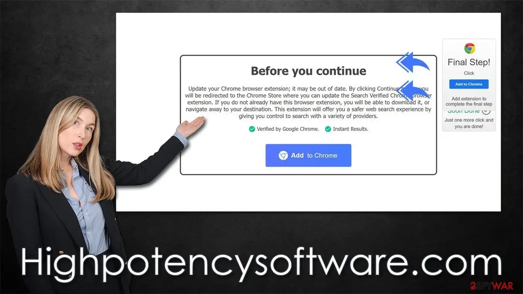 Highpotencysoftware.com: highpotencysoftware com scam adware