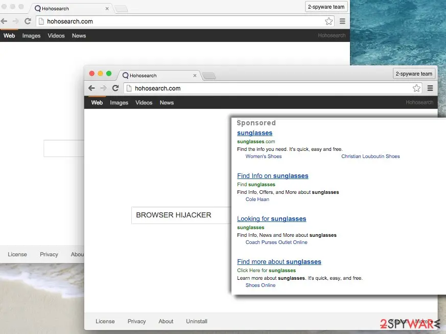 Hohosearch.com: hohosearch com virus