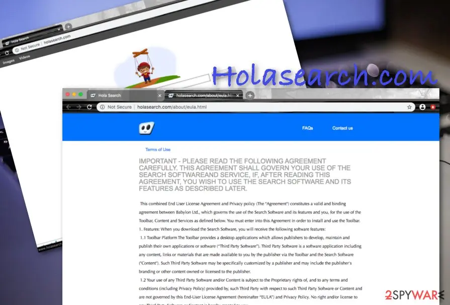 Holasearch.com: hola search com virus