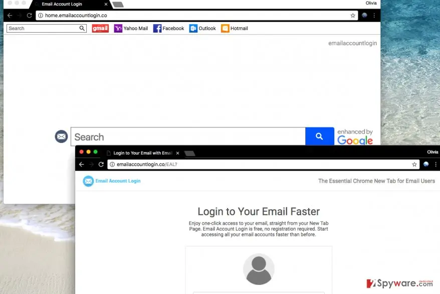 Home.emailaccountlogin.co virus: home emailaccountlogin co redirect virus