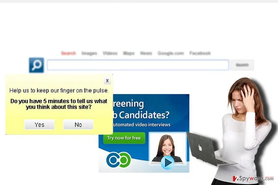 Screenshot of Http: search
