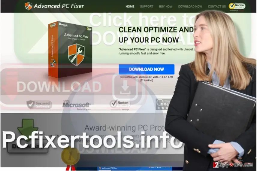 Pcfixertools.info ads: image of pcfixertools info ads