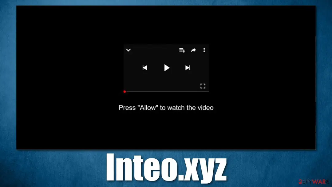 Inteo.xyz: inteo xyz push notification virus