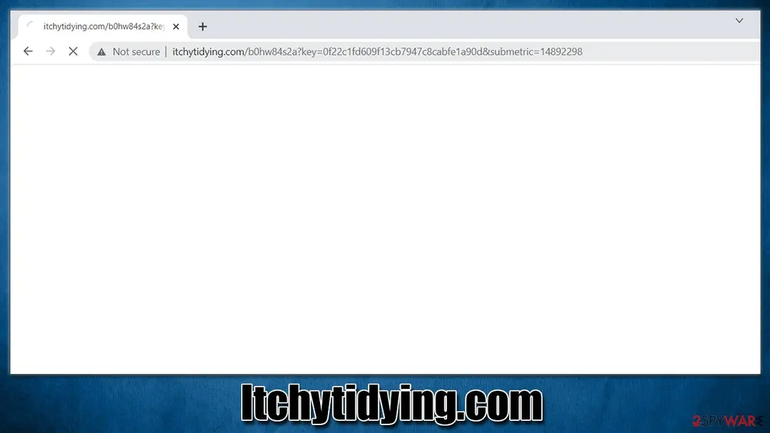 Itchytidying.com: itchytidying com adware redirect