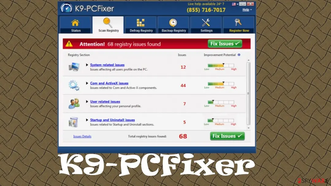 K9-PCFixer: k9 pcfixer roge app
