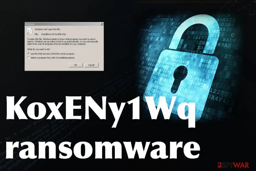 .KoxENy1Wq virus: koxeny1wq cryptovirus