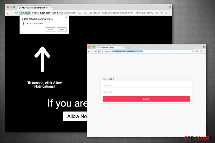 Letsupdateourdomain.com: letsupdateourdomain com redirect virus