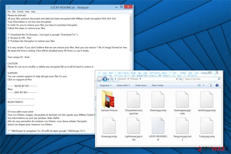 PyLocky: locky locker ransomware is an imposter of locky virus