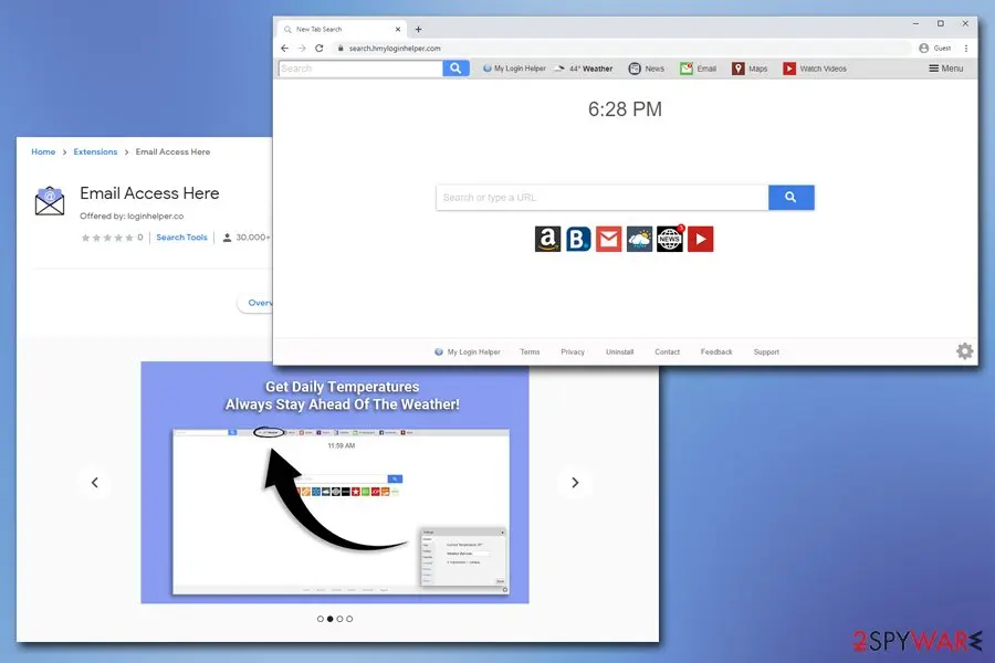 Loginhelper.co: loginhelper co browser hijacker pup my login helper