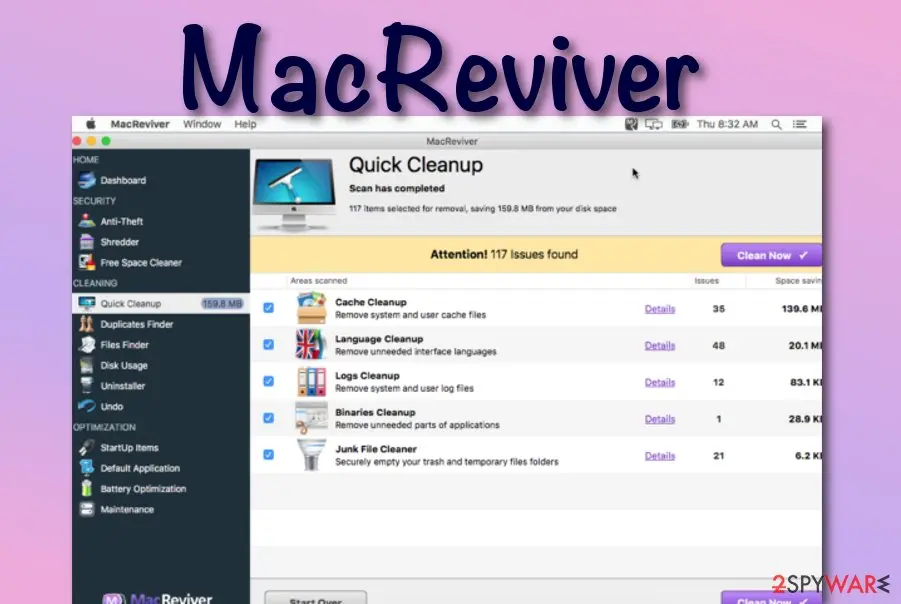 MacReviver: mac reviver pup