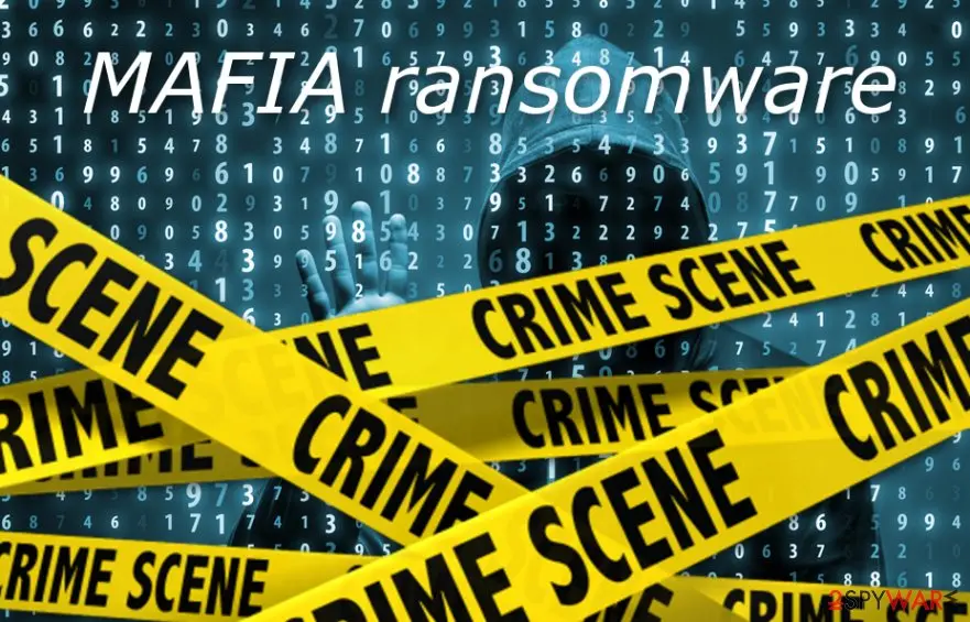 Screenshot of MAFIA: ransomware