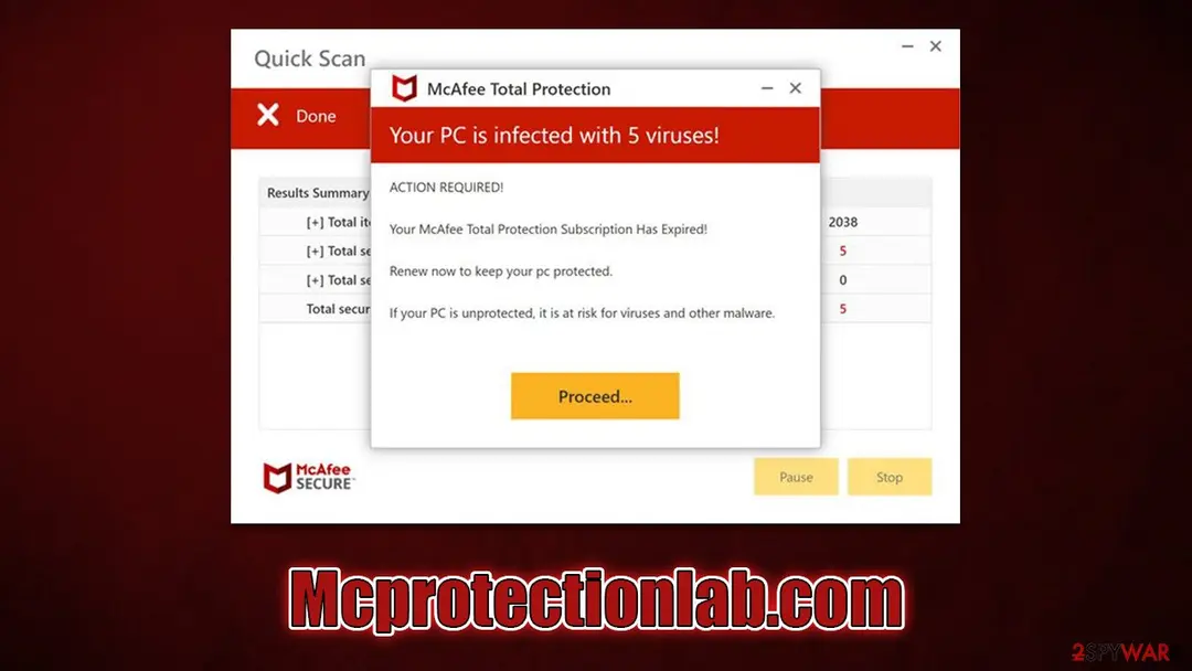 Mcprotectionlab.com: mcprotectionlab com scam