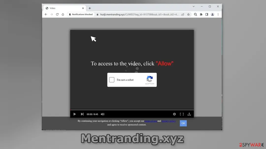 Screenshot of Mentranding.xyz: mentranding xyz