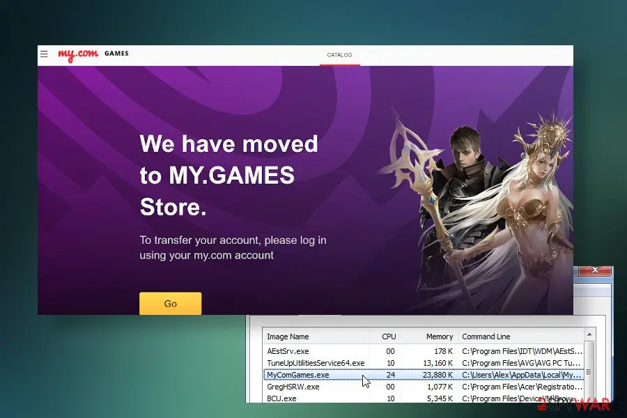 My.com game center: my com game center virus