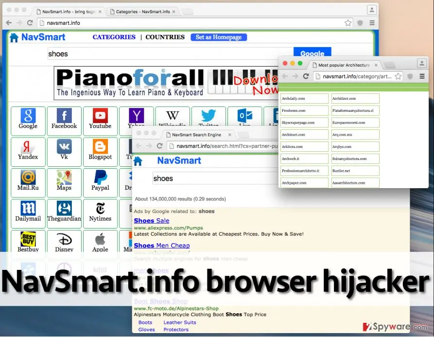 NavSmart.info virus: navsmart info redirect virus