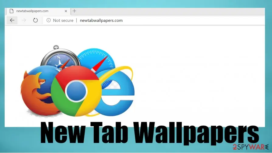New Tab Wallpapers: screenshot