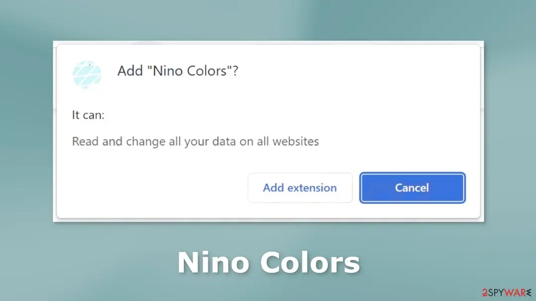 Screenshot of Nino Colors: screenshot
