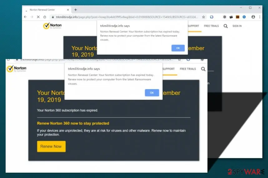 Norton renewal center scam: norton renewal center virus
