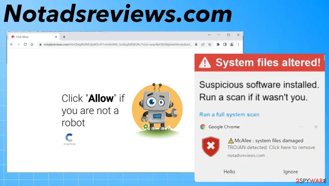 Screenshot of Notadsreviews.com: notadsreviews com