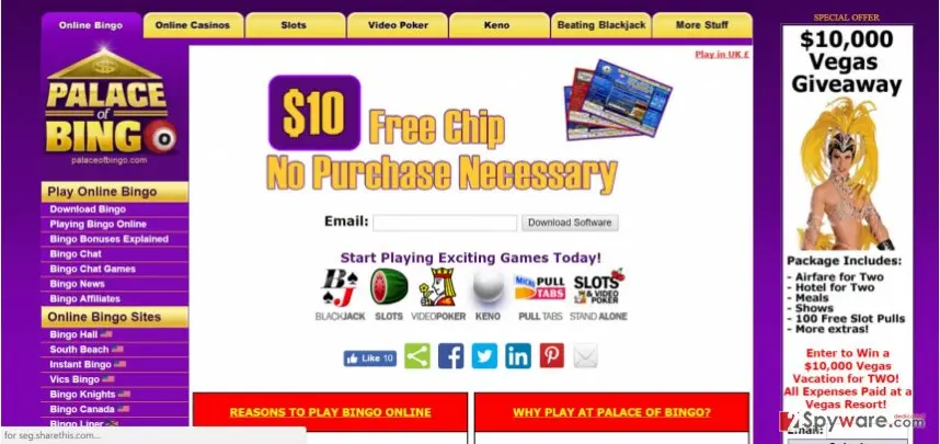Palaceofbingo.com ads: palaceofbingo com ads