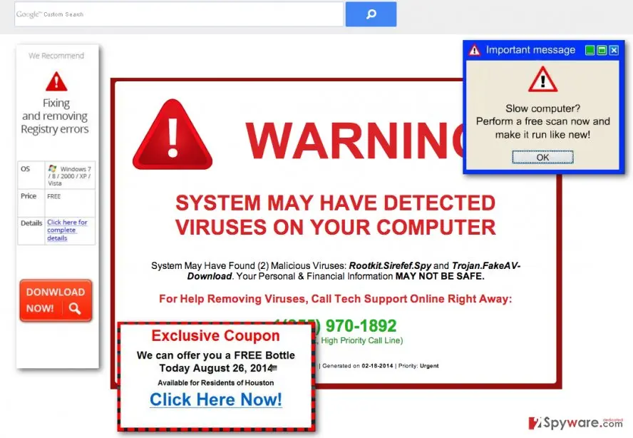 Parverts.xyz virus: parverts xyz browser hijacker illustration