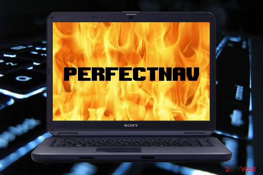 Screenshot of PerfectNav: adware