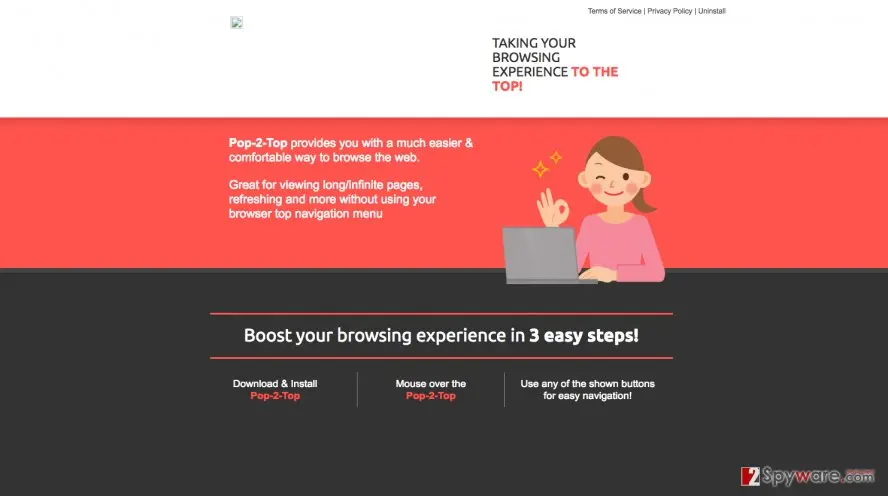 Pop: 2 top adware virus screenshot
