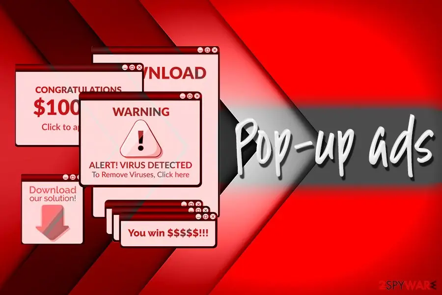 Pop up virus: pop up ads 3