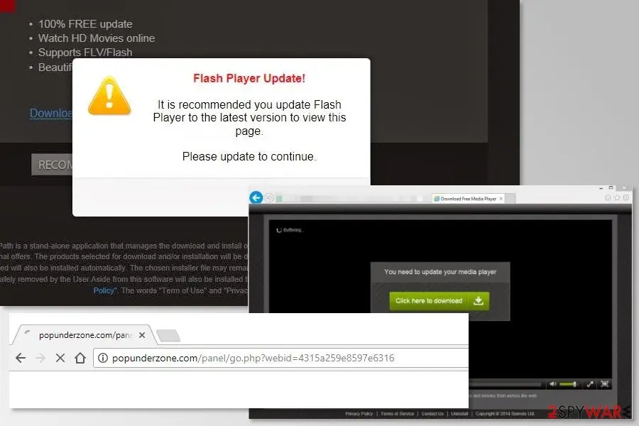 Popunderzone.com: popunderzone redirect virus
