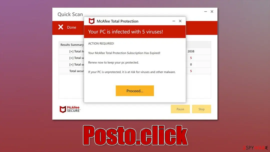 Posto.click: posto click scam