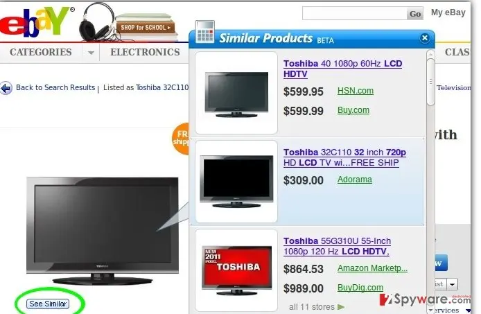 Screenshot of PremiumReader ads: screenshot