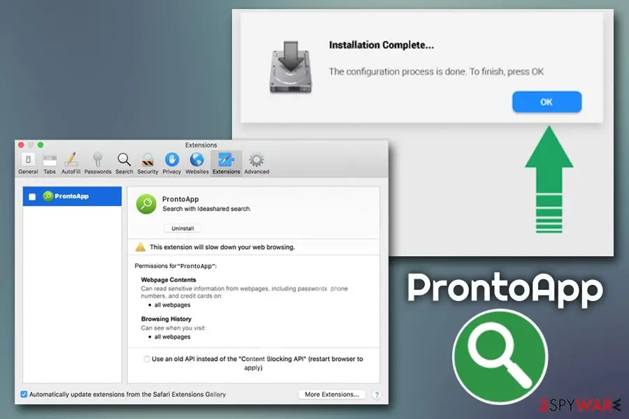 ProntoApp: adware pup mac