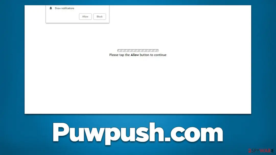 Puwpush.com: puwpush com push notification virus
