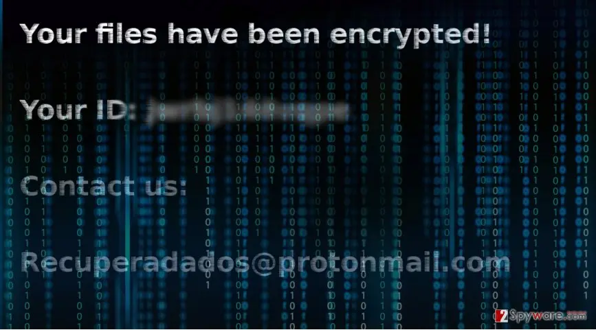Recuperadados@protonmail.com ransomware virus: recuperadados ransomware
