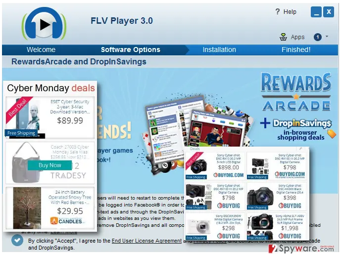 RewardsArcade: virus download with vlc player installer