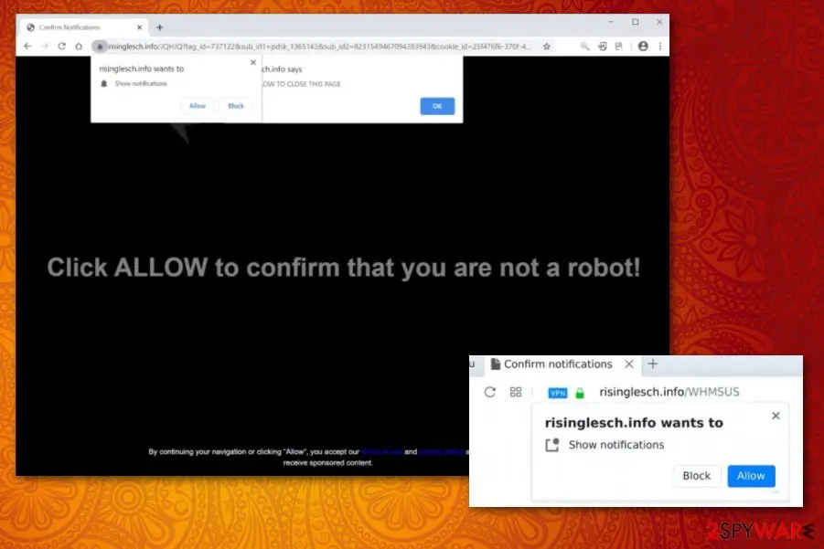 Screenshot of Risinglesch.info: risinglesch info