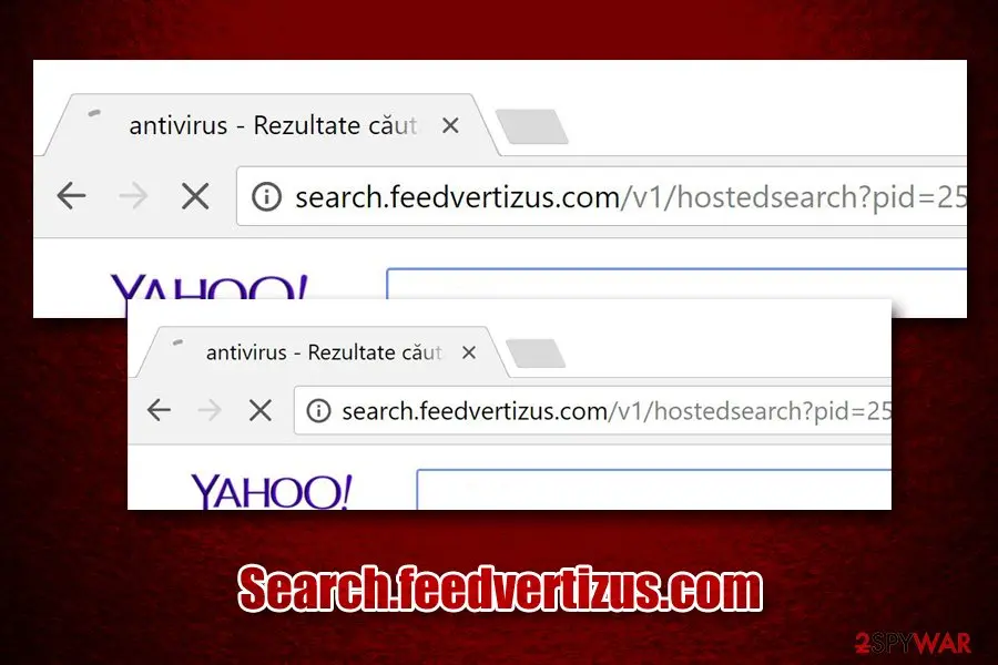 Search.feedvertizus.com: search feedvertizus com pup redirect virus