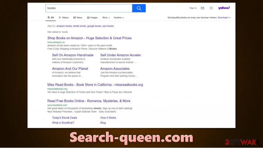 Search-queen.com, Search Queen: search queen com bing yahoo redirect
