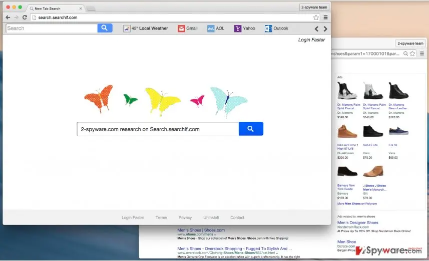 Search.searchlf.com virus: search searchlf com hijacker