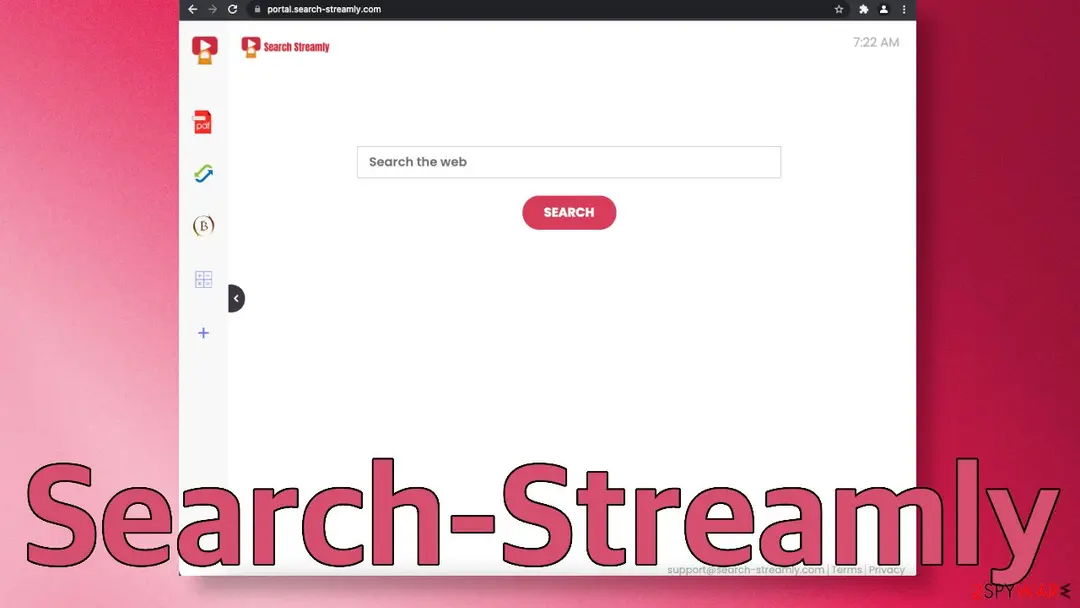 Screenshot of Search-Streamly: search streamly