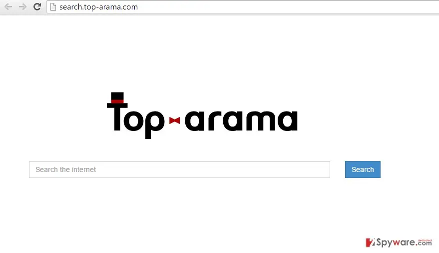 Search.top: search top arama com hijack
