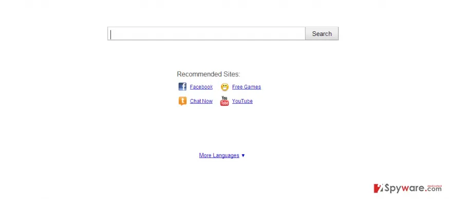 Screenshot of Searchnu: screenshot