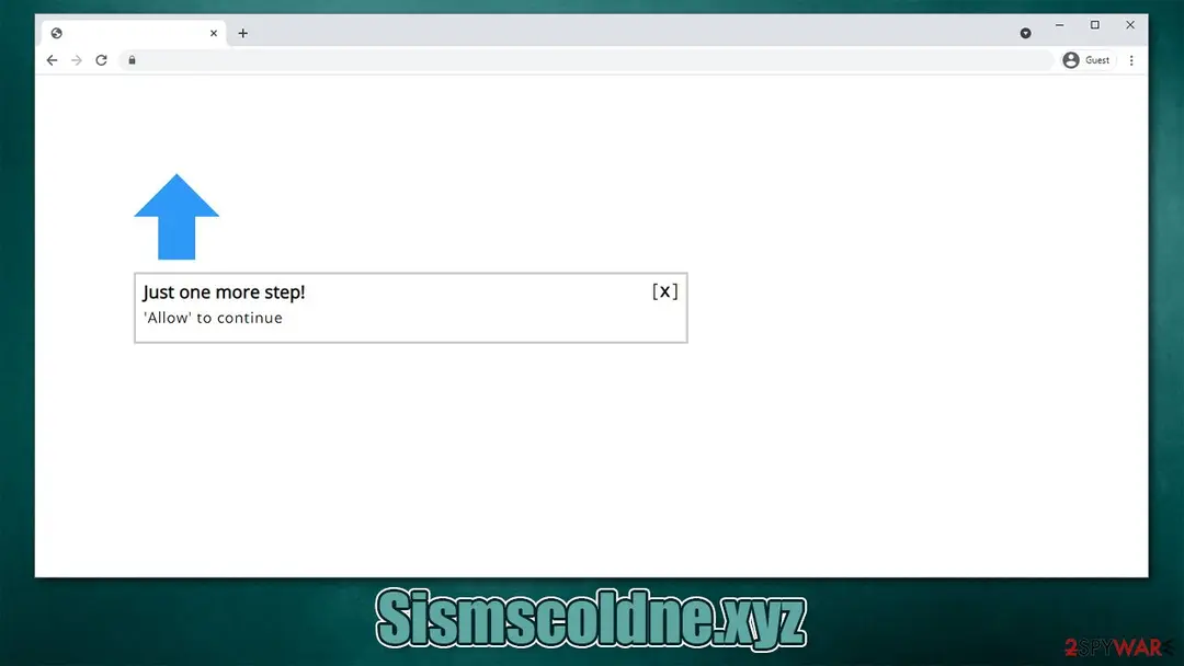 Sismscoldne.xyz: sismscoldne xyz push notification virus