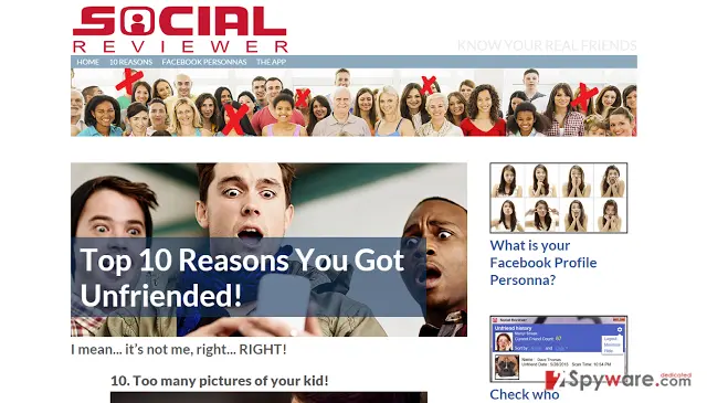 Social Reviewer ads: social reviewer