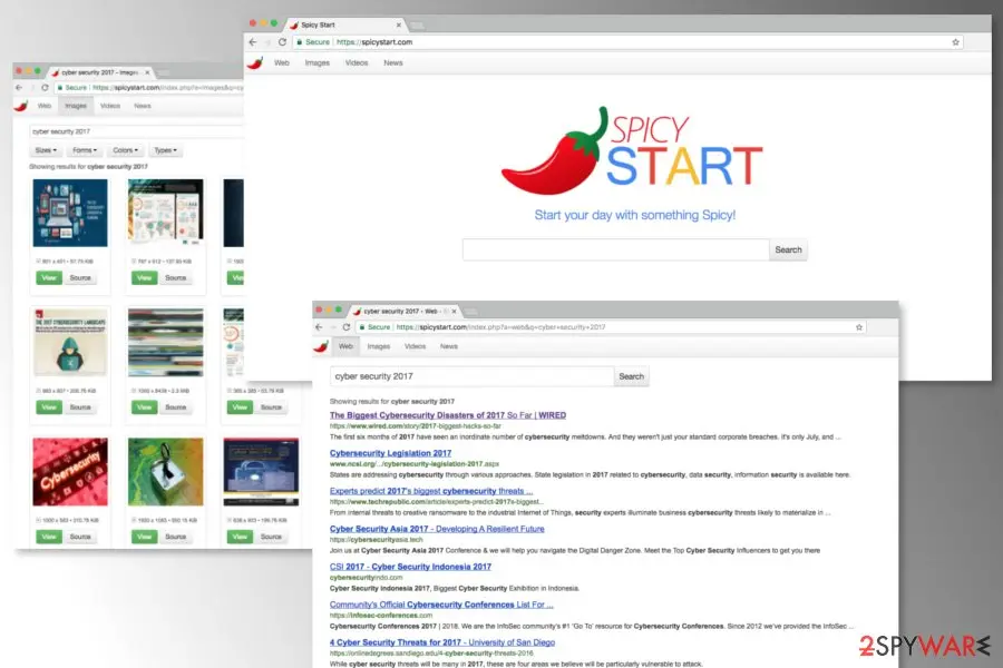 Spicystart.com: spicystart search engine