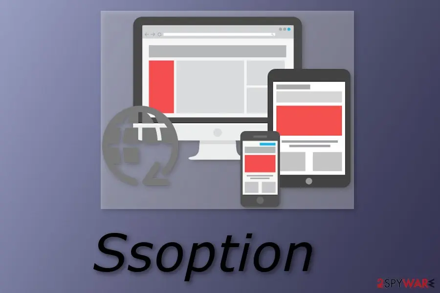 Screenshot of Ssoption: adware
